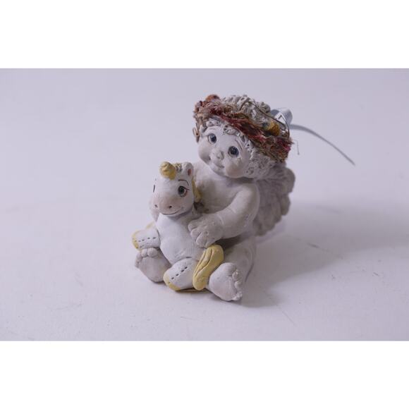 Dreamsicles, Unicorn Pal, Cherub Angel, Figurine, 1997, Cast Art ~ 250709-WH 421 - Picture 1 of 4